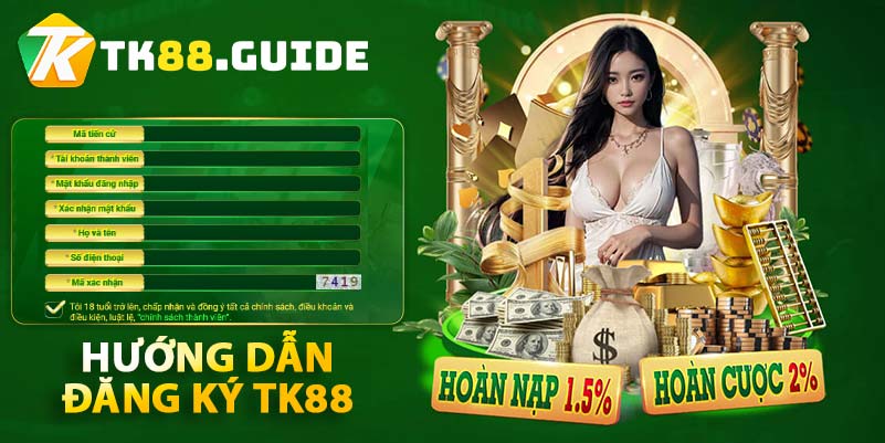 Hướng Dẫn Đăng Ký TK88 - TK88.GUIDE 6 Hướng dẫn đăng ký TK88