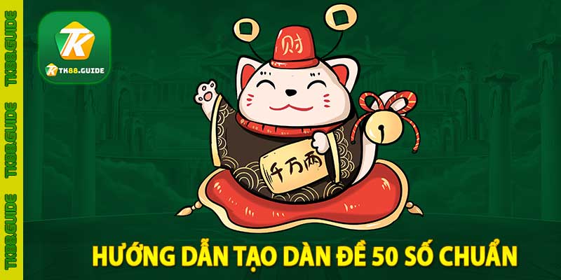 Dàn Đề 50 Số | Bí Quyết Tạo Dàn Áp Dụng Bất Bại Quanh Năm 5 Hướng dẫn tạo dàn đề 50 số chuẩn