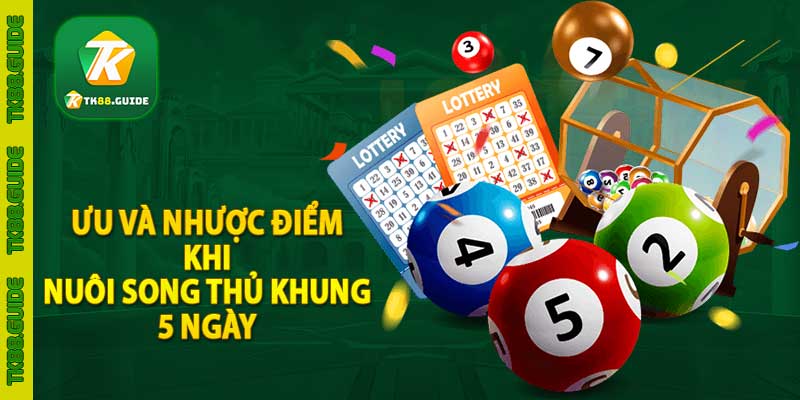 Nuôi Song Thủ Khung 5 Ngày | Cách soi cầu, nuôi lô chuẩn 4 Ưu và nhược điểm khi nuôi song thủ khung 5 ngày