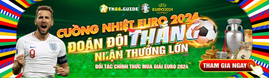Chung kết EURO 2024 | Cùng TK88 nâng tầm trải nghiệm cá cược 7 banner the thao tk88